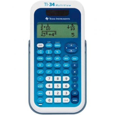 Texas Instruments TI-34 MultiView Azul Texas Instruments TI-34 MultiView Azul